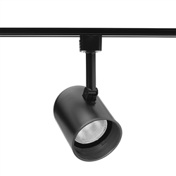 Juno Track Lighting R501B-BL (R501 BLB BL) Trac Lites Round Back Cylinder Line Voltage 50W PAR20/R20 Black Baffle Black Color