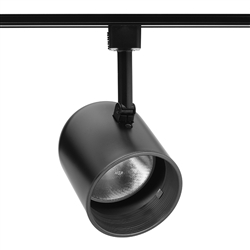 Juno Track Lighting R502B-BL (R502 BLB BL) Trac Lites Round Back Cylinder Line Voltage 65W BR30/75W PAR30 Black Baffle Black Color