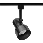 Juno Track Lighting R510BL (R510 BL) Trac Lites Step Cylinder Line Voltage 50W PAR20/R20 Black Color