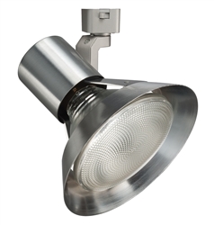 Juno Track Lighting R530SC (R530 SC) Trac Lites Flared Gimbal Line Voltage 120W PAR38 Satin Chrome Color