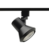 Juno Track Lighting R551BL (R551 BL) Trac Lites Flared Step Line Voltage 50W PAR20 Black Color