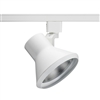 Juno Track Lighting R552WH (R552 WH) Trac Lites Flared Step Line Voltage 75W PAR30 White Color