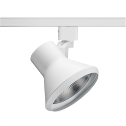 Juno Track Lighting R552WH (R552 WH) Trac Lites Flared Step Line Voltage 75W PAR30 White Color