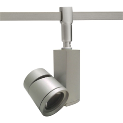 Juno MonoLine Track Lighting SP382MLL27WSTN 19W Vertical Cylinder LED, 2700K, 80 CRI, Wide Flood, Satin Nickel Finish