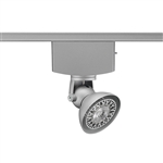 Juno Track Lighting T1040H-SL (T1040 H SL) Trac Master Low Voltage Horizontal Lily16 MR16 LED-Compatible Lampholders, Silver Finish