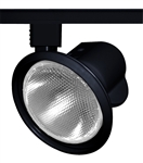 Juno Track Lighting T231BL (T231 BL) Close-Up with Metal Shade - Line Voltage 75W PAR30, Black Color