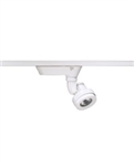 Juno Track Lighting T252L-3K-F-WH Cylindra 18W LED 3000K, Flood Beam Spread, White Finish