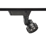 Juno Track Lighting T252LG2-35HCNBL Cylindra 11W LED 3500K, 80 CRI, Narrow Flood Beam Spread, Black Finish