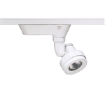 Juno Track Lighting T252LG2-35VNWH Cylindra 11W LED 3500K, Spectral White, Narrow Flood Beam Spread, Silver Finish