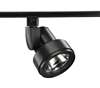 Juno Track Lighting T254L 27K ES PDIM SP BL Cylindra 19W LED 3000K Enhanced Spectrum, Spot Beam Spread, Black Finish