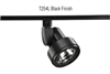 Juno Track Lighting T254L-27K-HC-N-BL Cylindra 19W LED 2700K 93 CRI, Narrow Flood Beam Spread, Black Finish