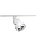 Juno Track Lighting T254L-35K-ES-N-WH Cylindra 19W LED 3500K Enhanced Spectrum, Narrow Flood Beam Spread, White Finish