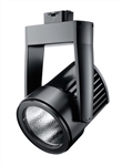 Juno Track Lighting T255LED-35K-FL-BL Cylindra 45W LED 3500K Color Temperature, Flood Beam Spread, Black Finish