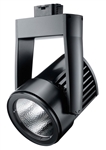 Juno Track Lighting T255LED-3D-FL-BL Cylindra 45W Dimmable LED 3000K Color Temperature, Flood Beam Spread, Black Finish