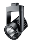 Juno Track Lighting T255LED-4K-FL-BL Cylindra 45W LED 4100K Color Temperature, Flood Beam Spread, Black Finish