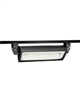 Juno Track Lighting T256LED-27K-BL 35W LED Wall Wash / Flood Trac Fixture, 2700K, Black Finish