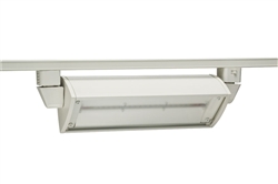 Juno Track Lighting T256LED-3K-WH 35W LED Wall Wash / Flood Trac Fixture, 3000K, White Finish