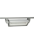Juno Track Lighting T256LED-4K-DIM-SL 35W Dimmable LED Wall Wash / Flood Track Fixture, 4100K, Silver Finish