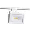 Juno Track Lighting T258L 27K 80CRI PDIM WH Wall Wash Flood 30W LED 2633 Lumens, 2700K Color Temperature, 80 CRI, White Finish