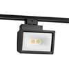 Juno Track Lighting T259L-27K-BL Wall Wash Flood 57W LED 4691 Lumens, 2700K Color Temperature, 80 CRI, Black Finish