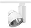 Juno Track Lighting T267L 27K 80CRI OFF FL WH Conix II 64W Non Dimmable 80 CRI LED Track Fixture 2700K, Flood, White Finish