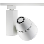 Juno Track Lighting T267L-4K-N-WH Conix II 64W Non Dimmable 80 CRI LED Track Fixture 4000K, Narrow Flood, White Finish