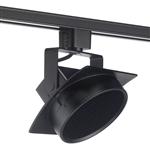 Juno Track Lighting T272L35HCNHCLBL Avant Garde Arc L 15W Dimmable LED Track Fixture, 92 CRI, 3500K, Narrow Flood, with Hexcell Louver, Black Finish