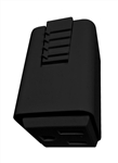 Juno Track Lighting T33BL (T33 BL) Trac Master Outlet Adapter Black Color
