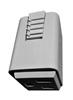 Juno Track Lighting T33SL (T33 SL) Trac Master Outlet Adapter Silver Color