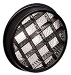 Juno Track Lighting T589BL (CCLBL 550) Louver Black Color