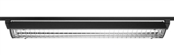 Juno Track Lighting T5T42BL (T5T 4FT BL) T5HO Close-to-Track Mount 2-Lamp Fluorescent Wall Washer 54W, Black Color