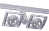 Juno Track Lighting T814SL Framed Duo - Low Voltage 50W MR16, Silver Color