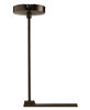 Juno Track Lighting T91CLF-12-BZ (T91CLF 12IN BZ) Trac Master Current Limiting Pendant Stem Kit for Rigid Ceiling, 12 inch, Bronze Finish