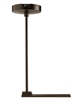Juno Track Lighting T91CLF-24-BZ (T91CLF 24IN BZ) Trac Master Current Limiting Pendant Stem Kit for Rigid Ceiling, 24 inch, Bronze Finish