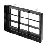 Juno Recessed Lighting TA-WWLOUVER-BL (CBLBL RECT2) Cross Blade Louver Black Finish