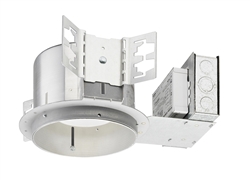Juno Recessed Lighting TC1422LED4-35K-LCP 6" LED Standard Type New Construction Housing 1400 Lumens, 3500K Color Temperature, 120V Lutron Hi-Lume 3-Wire Dimmable Light for Chicago Plenum