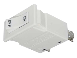 Juno Track Lighting TCLCB 0.5A WHT Current Limiting Circuit Breaker - 0.5A (60W), White Color