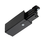 Juno HD Commercial Track Lighting TEK11-BL (TEK11 BL) 120V 2-Circuit/2-Neutral, TEK End Feed - Left Polarity, Black Color