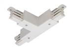 Juno HD Commercial Track Lighting TEK39-WH (TEK39 WH) 120V 2-Circuit/2-Neutral, T Connector - Adjustable Right Polarity, White Color