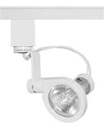 Juno Track Lighting TL110WH (TL110 WH) Trac 12 Gimbal Ring 35W MR11 Bulb, White Color