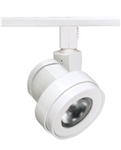 Juno Track Lighting TL252L-27K-N-WH Cylindra 13W Dimmable LED Trac 12 Track Fixture 2700K, Narrow Flood, White Finish