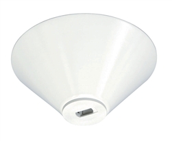 Juno Track Lighting TL541WH Conical Monopoint with Integral Transformer White Color