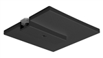 Juno Track Lighting TLR21BL (TLR21 BL) Trac 12/25 End Feed Connector and Outlet Box Cover, Black Color