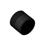 Juno TMCSNOOTBL Track Lighting Miniature Cylinder Snoot Trac Accessory, Black