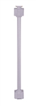 Juno Track Lighting TW18SL (TEW 18IN SL) 18" Line Voltage Extension Wand Silver Color