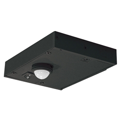 Juno Undercabinet Lighting ULH-DWMOCRS-BL (UDWMOC BL RS) Direct Wire Occupancy Sensor Module with Rocker Switch, Black Finish