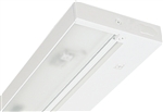 Juno Undercabinet Lighting UPF22-OCN-WH-CP6 22" 15.3W T5 Lamp, 3000K Pro Fluorescent Undercabinet Fixture, Occupancy Sensor without Switch, includes Portable 6" Cord and Plug, White Finish