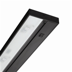 Juno Under Cabinet Lighting Led UPLED09-BL 9" 2-Lamp Pro Dimmable Fixture, 3.2 Watts, 150 Lumens, Black Finish