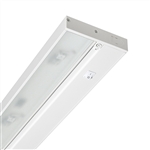 Juno Under Cabinet Lighting Led UPLED09-NS-WH 9" Pro Dimmable Fixture, 3.2 Watts, 150 Lumens, No Rocker Switch, White Finish