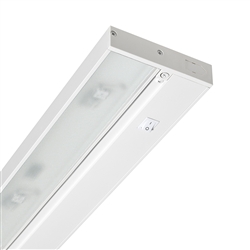 Juno Under Cabinet Lighting Led UPLED14-WH 14" 4-Lamp Pro Dimmable Fixture, 5.6 Watts, 299 Lumens, White Finish - Indoor Lighting Under Cabinet Light Bars